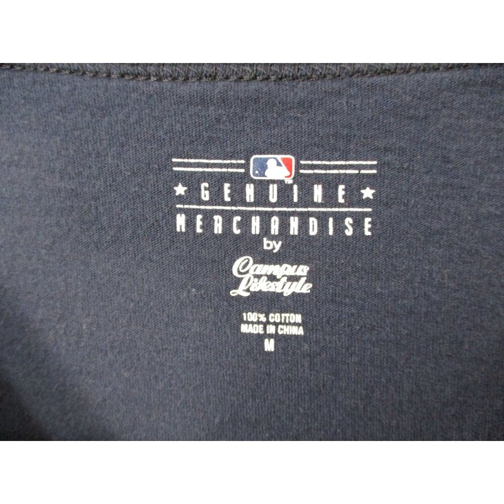 Washington Nationals Womens 3/4 Sleeve‎ Top M By Campus Lifestyle 100% Cotton - Picture 3 of 8